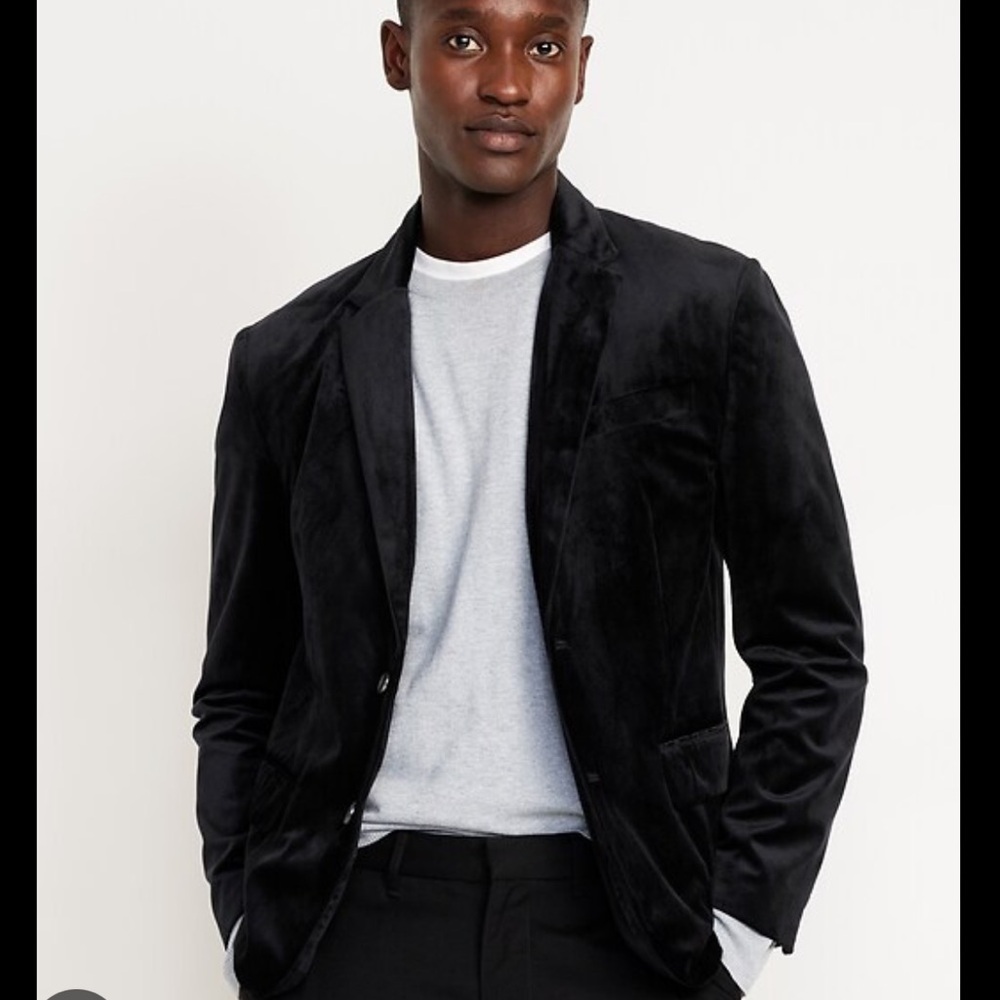 Velvet Sports Coat Jacket Blazer Old Navy
